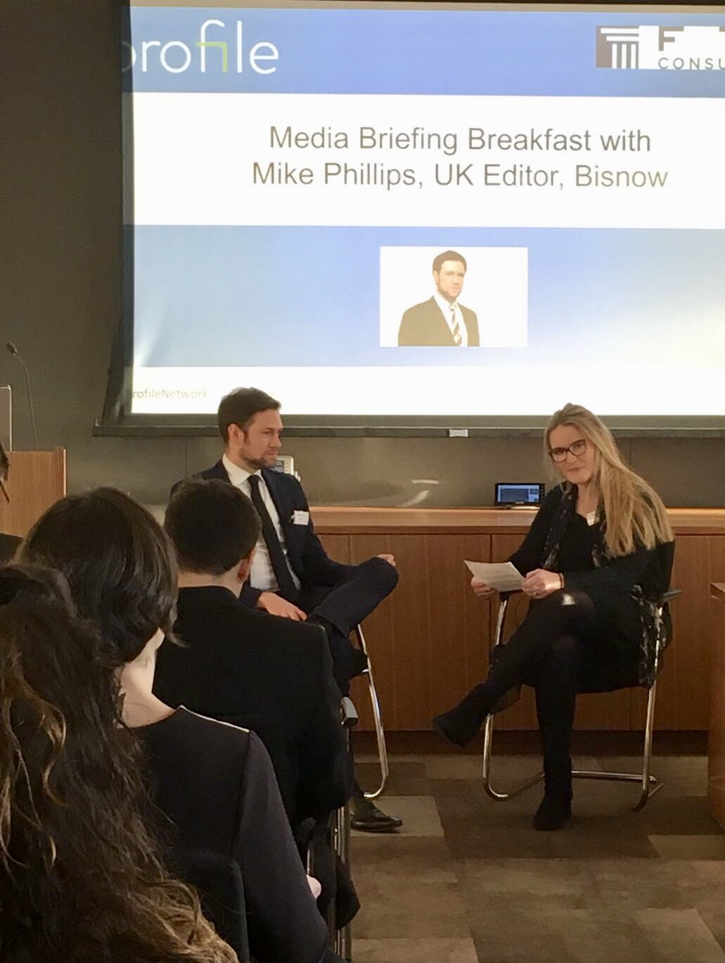 Media Briefing Breakfast with Mike Phillips, Editor, Bisnow