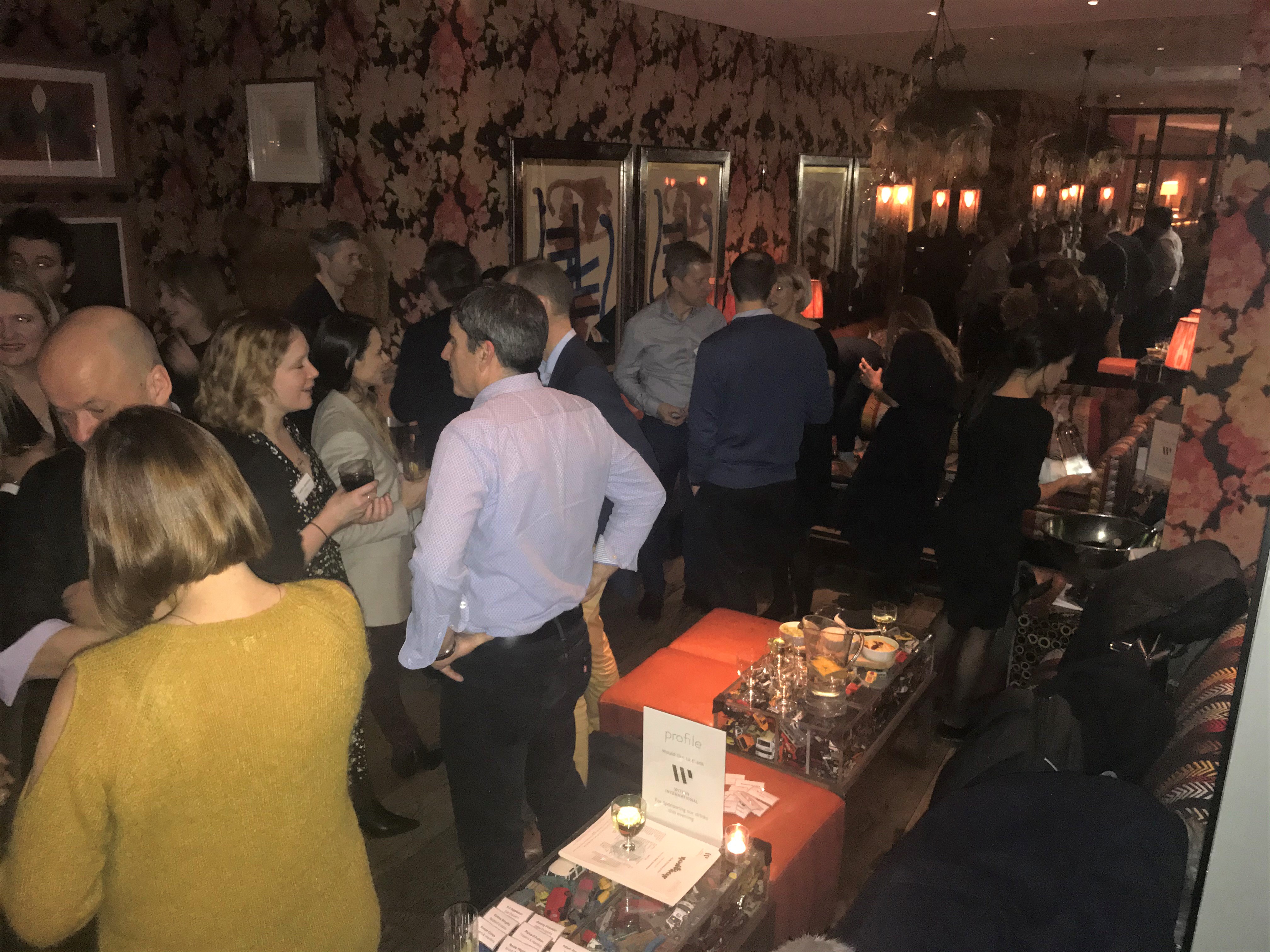 Profile members Christmas drinks